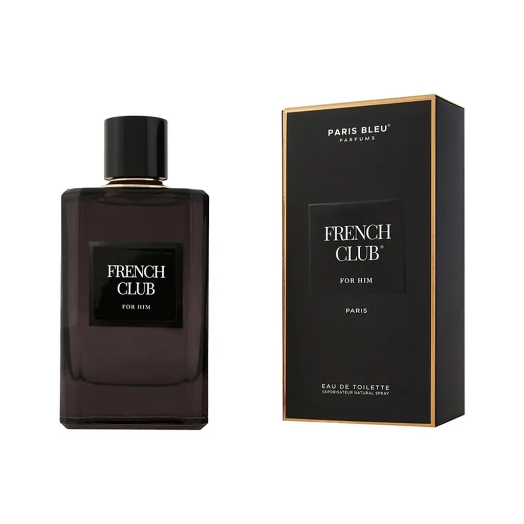 Paris Bleu French Club for Him Eau De Parfum 90ml Spray