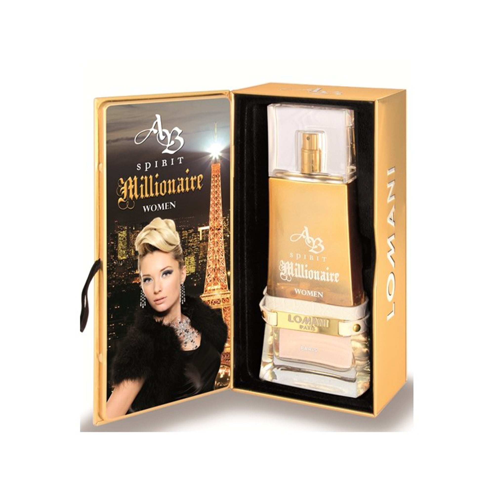 Lomani AB Spirit Millionaire Women Eau De Parfum 100ml Spray