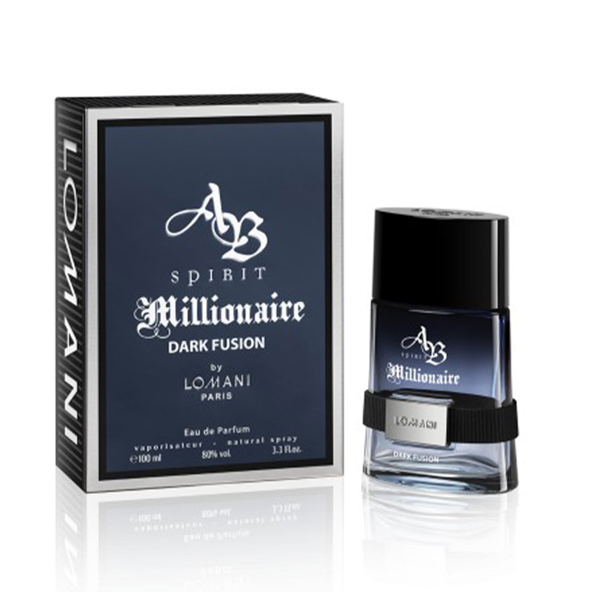 Lomani AB Spirit Millionaire Dark Fusion Eau De Parfum 100ml Spray