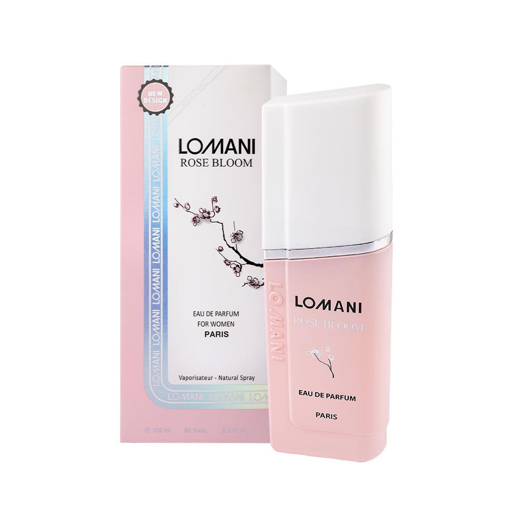 Lomani Rose Bloom Eau De Parfum 100ml Spray