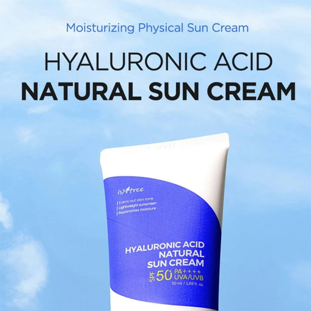 Isntree Hyaluronic Acid Sun Cream 50ml - SPF 50 UVA/UVB