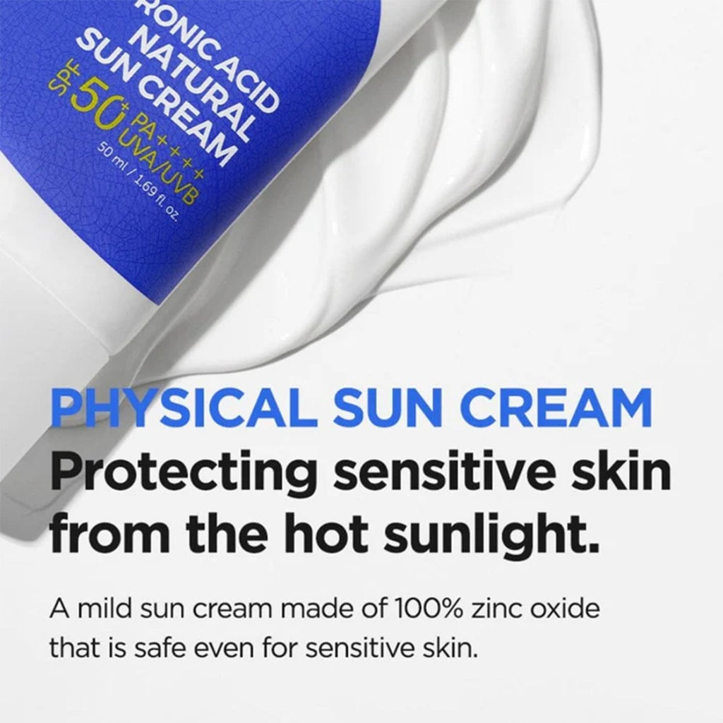 Isntree Hyaluronic Acid Sun Cream 50ml - SPF 50 UVA/UVB