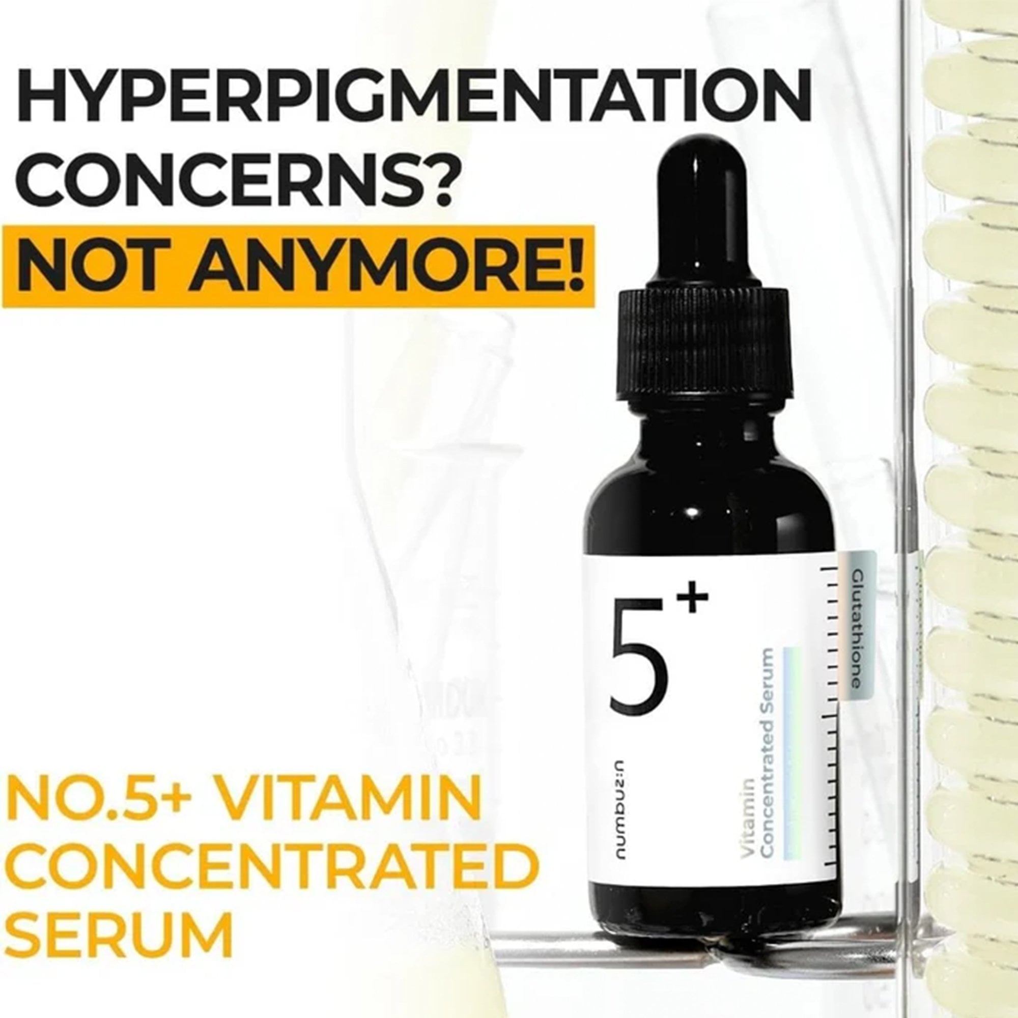 Numbuzin 5+ Vitamin Concentrated Serum 30ml Dropper