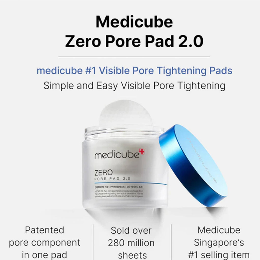 Medicube Zero Pore 2.0 Toner Pad 70pc Tub