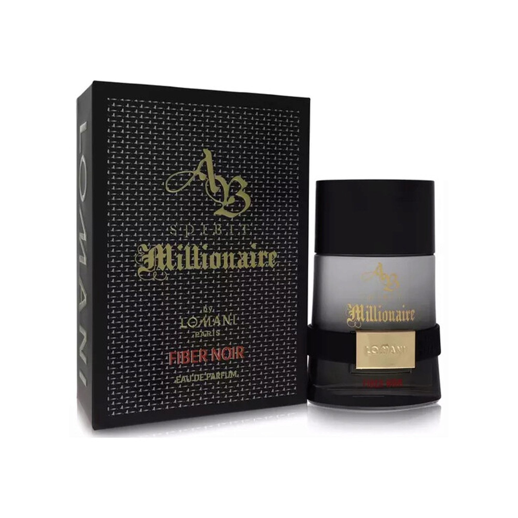 Lomani AB Spirit Millionaire Fibre Noir Eau De Parfum 100ml Spray