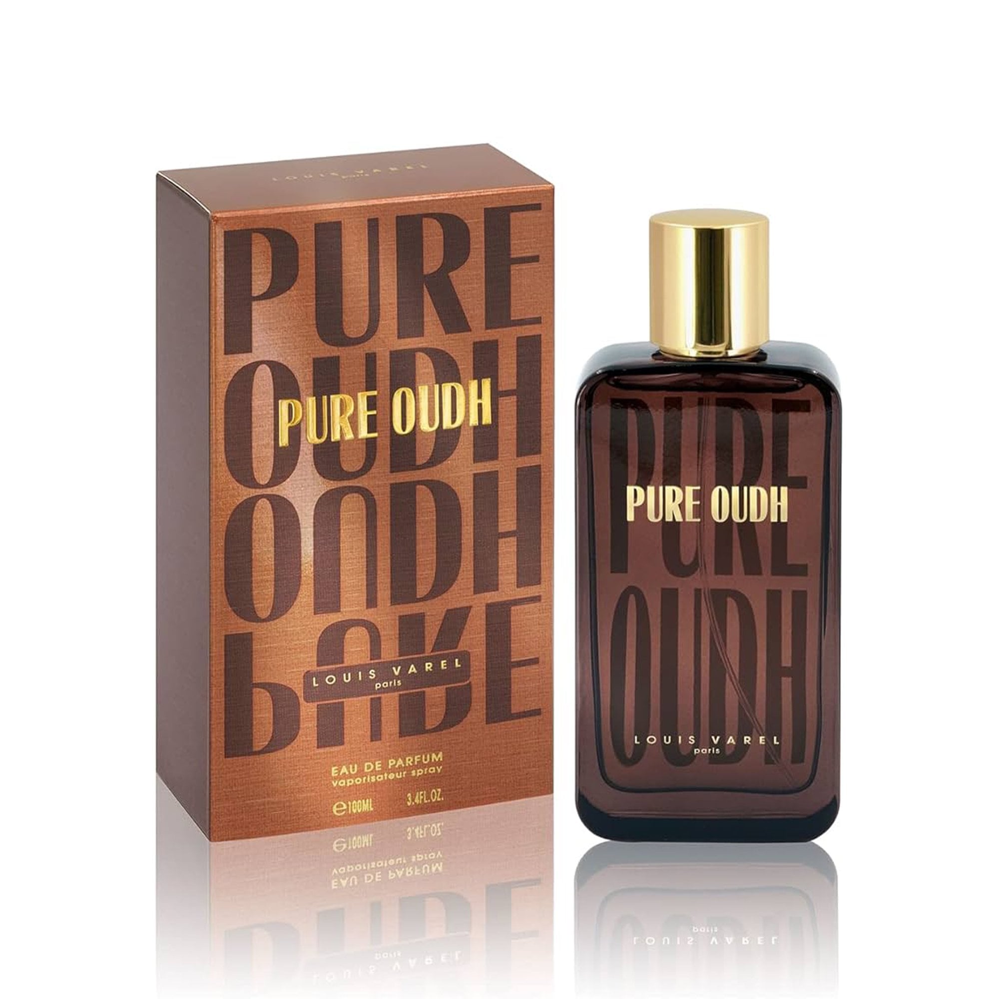 Louis Varel Pure Oudh Eau De Parfum 100ml Spray