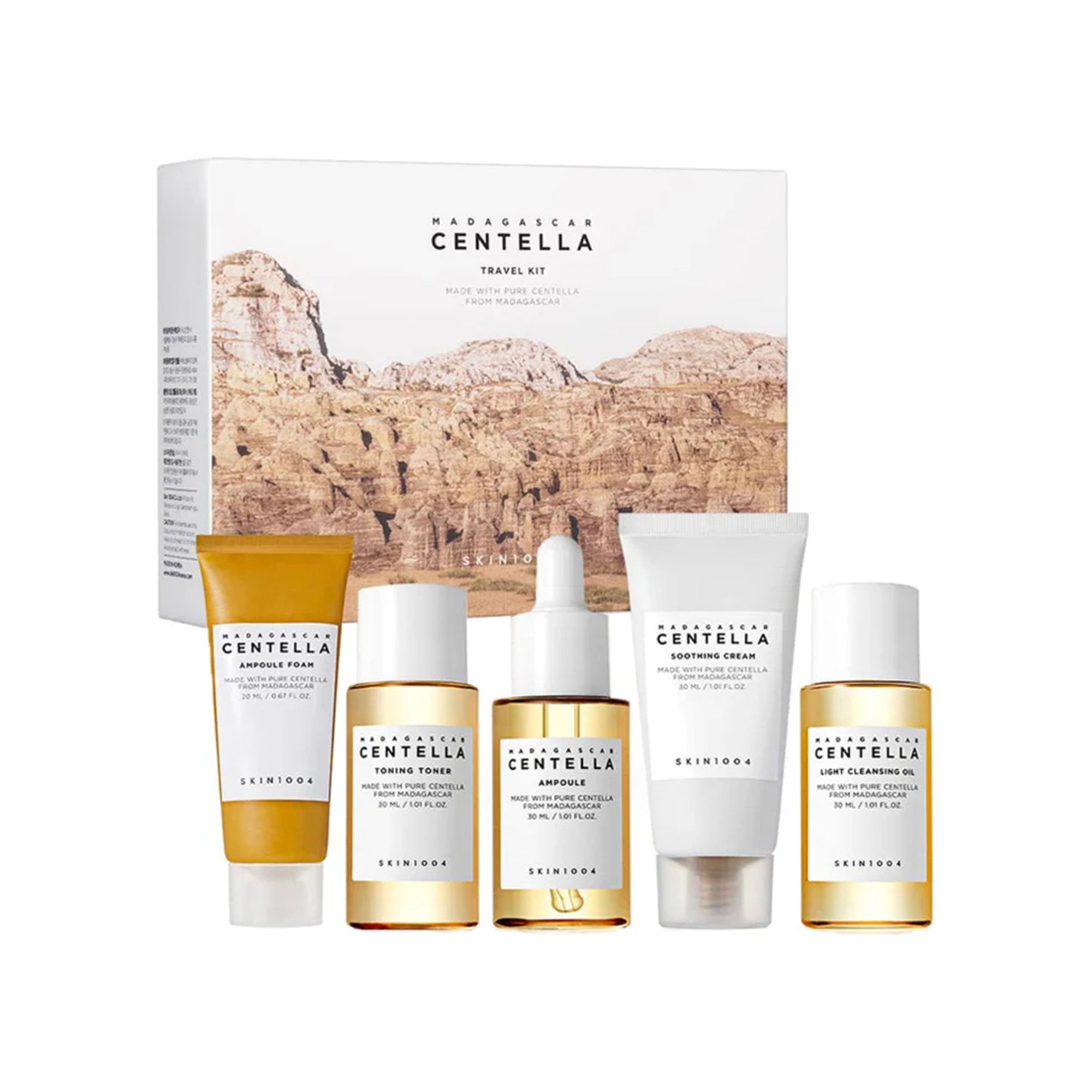 Skin1004 Madagascar Centella 5pcs Travel Kit