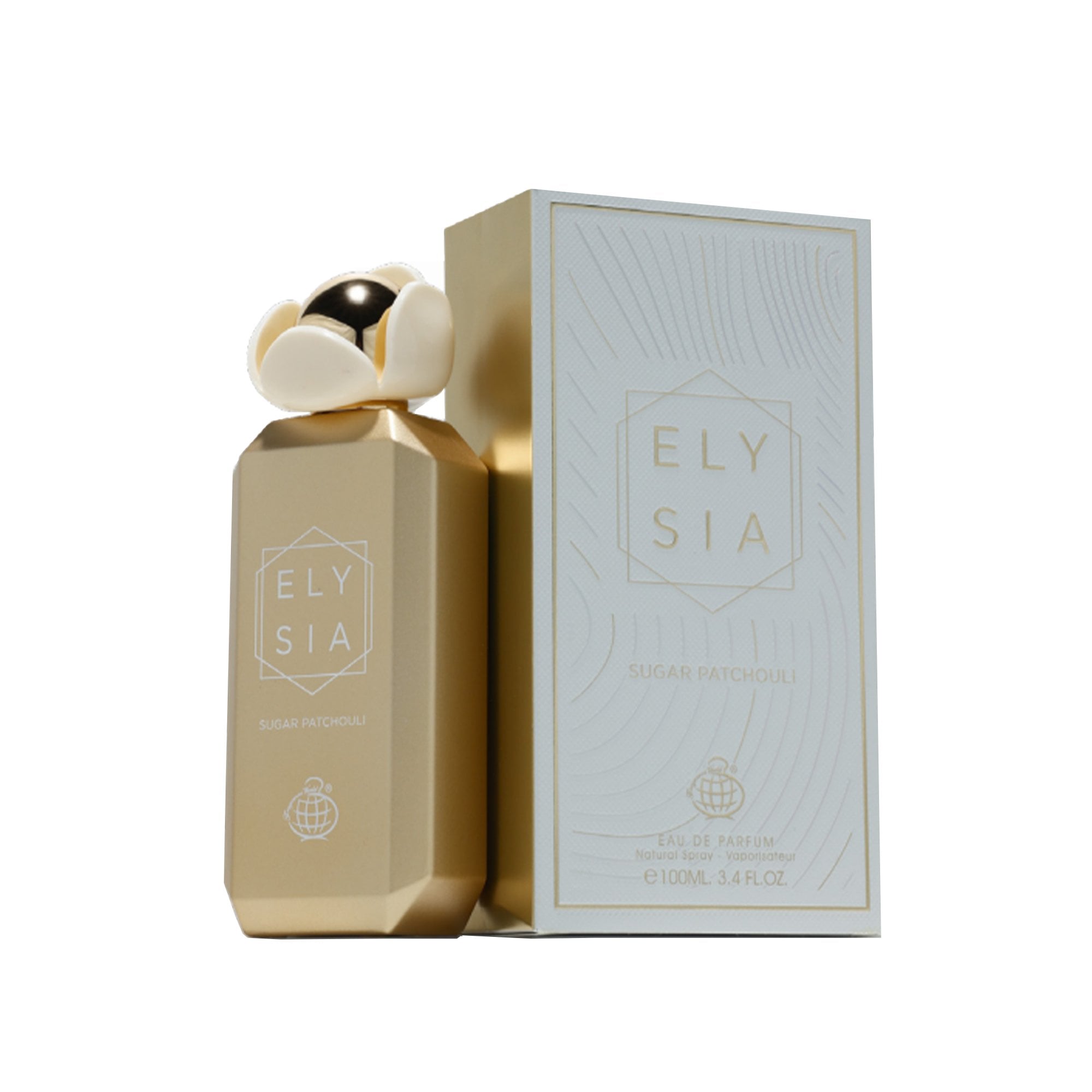 Fragrance World Elysia Sugar Patchouli Eau De Parfum 100ml Spray