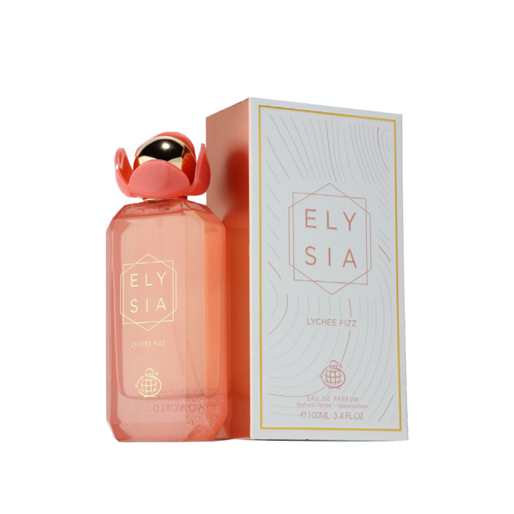Fragrance World Elysia Lychee Fizz Eau De Parfum 100ml Spray