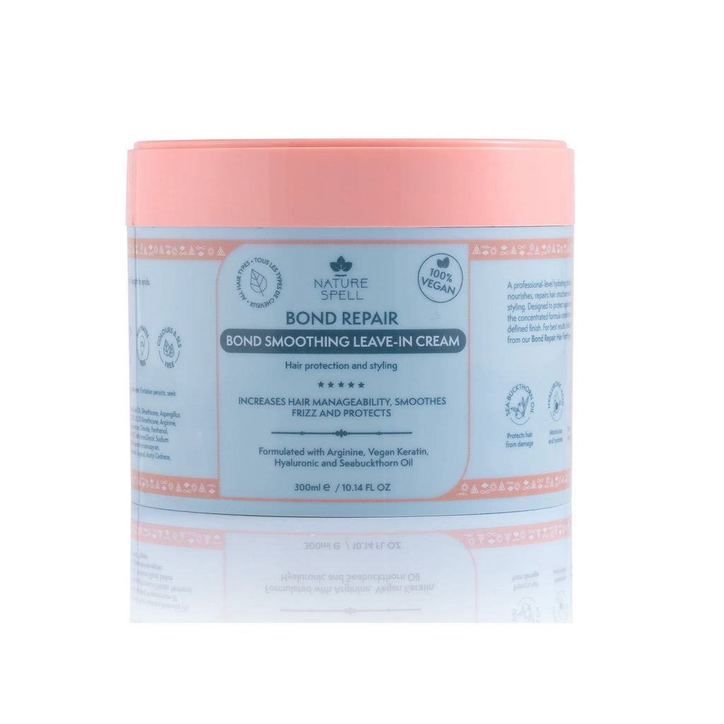 Nature Spell Bond Repair Smoothing Leave-in Cream 300ml Bottle