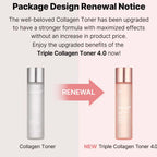 Medicube Triple Collagen Toner 140ml Bottle