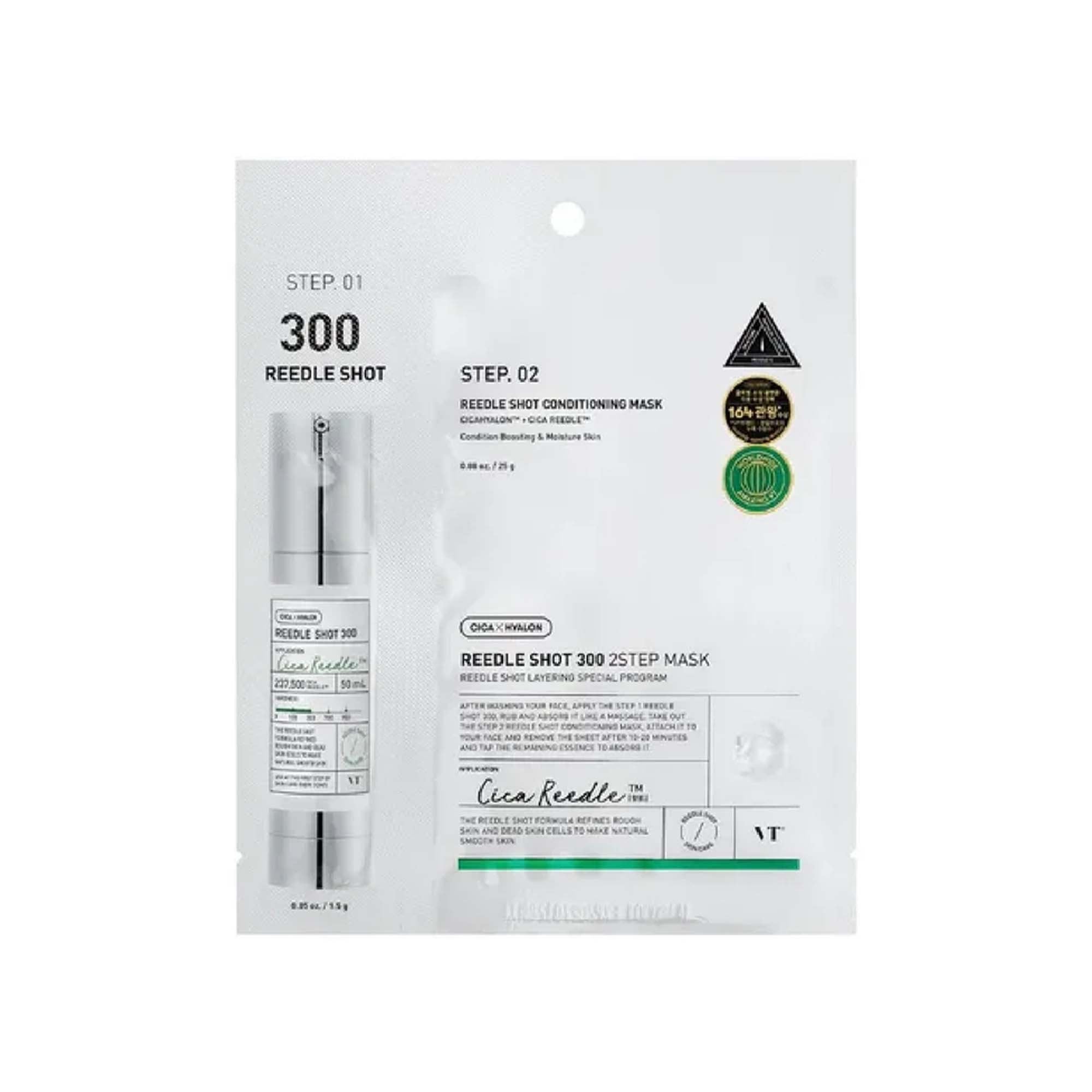 VT Cosmetics Reedle Shot 300 2 Step Mask 1pc Sachet