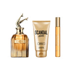 Jean Paul Gaultier Scandal Absolu Eau De Parfum 80ml & Travel Spray 10ml & Body Lotion 75ml Gift Set