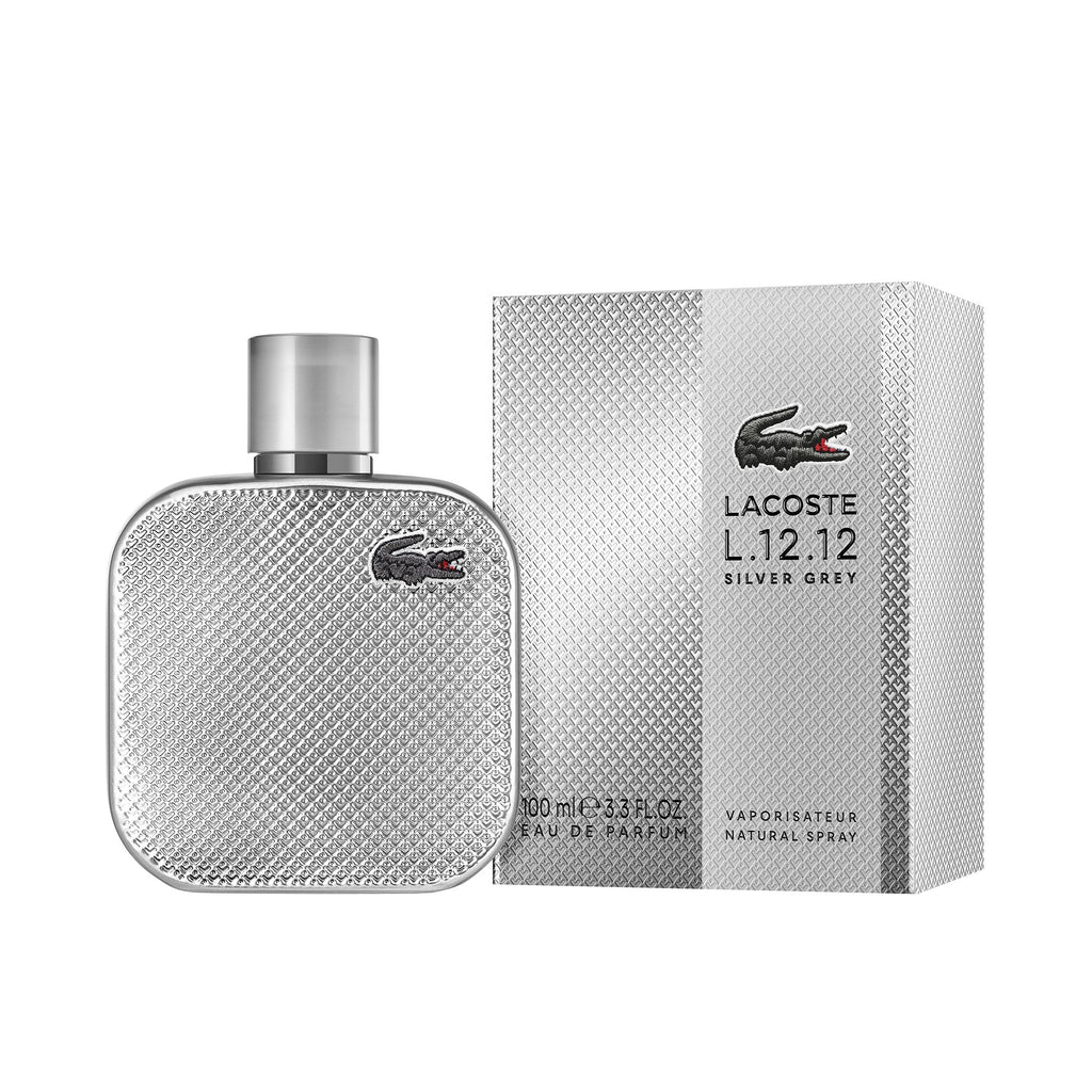 Lacoste L1212 Silver Grey Eau De Parfum 100ml Spray
