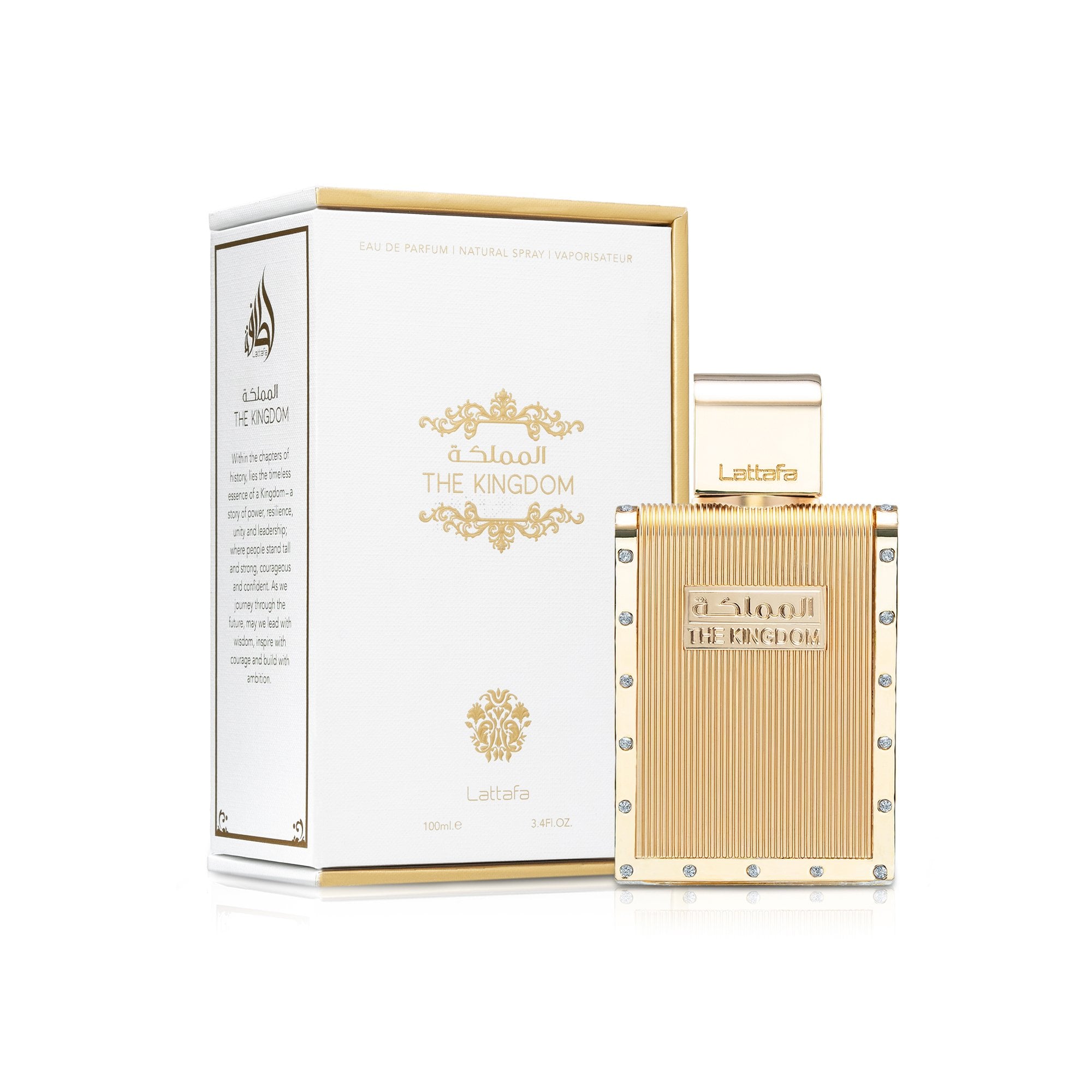 Lattafa The Kingdom For Him Eau De Parfum 100ml Spray