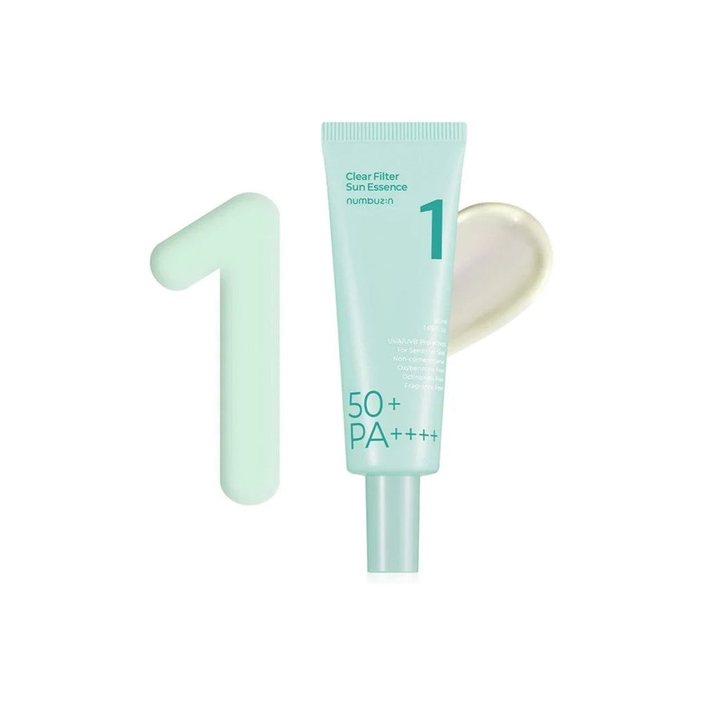 Numbuzin Clear Filter Sun Essence 50ml Tube