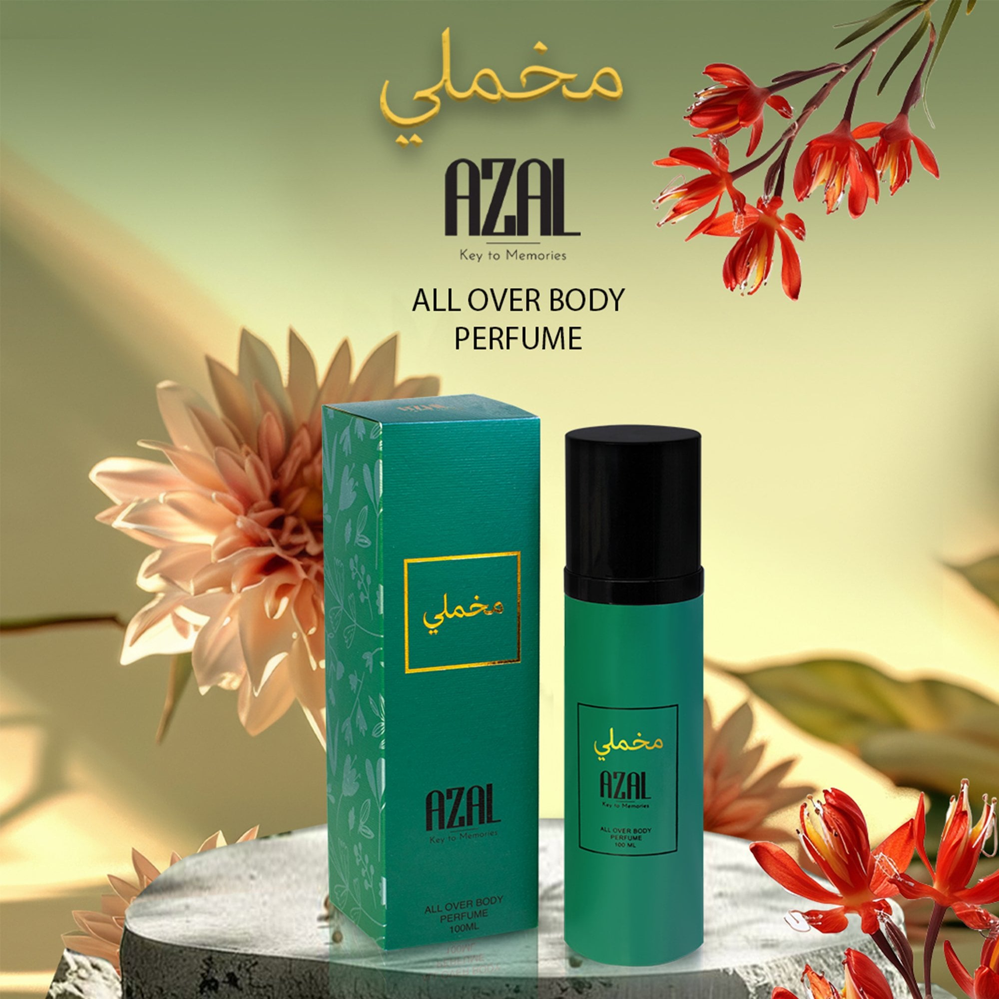 AZAL Makhmaly All Over Body Spray 100ml Spray