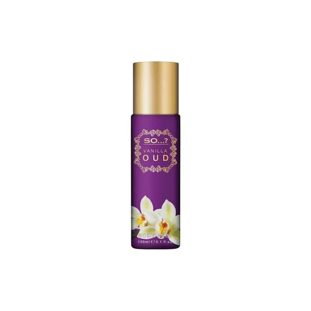 So...? Vanilla Oud Body Mist 150ml Spray