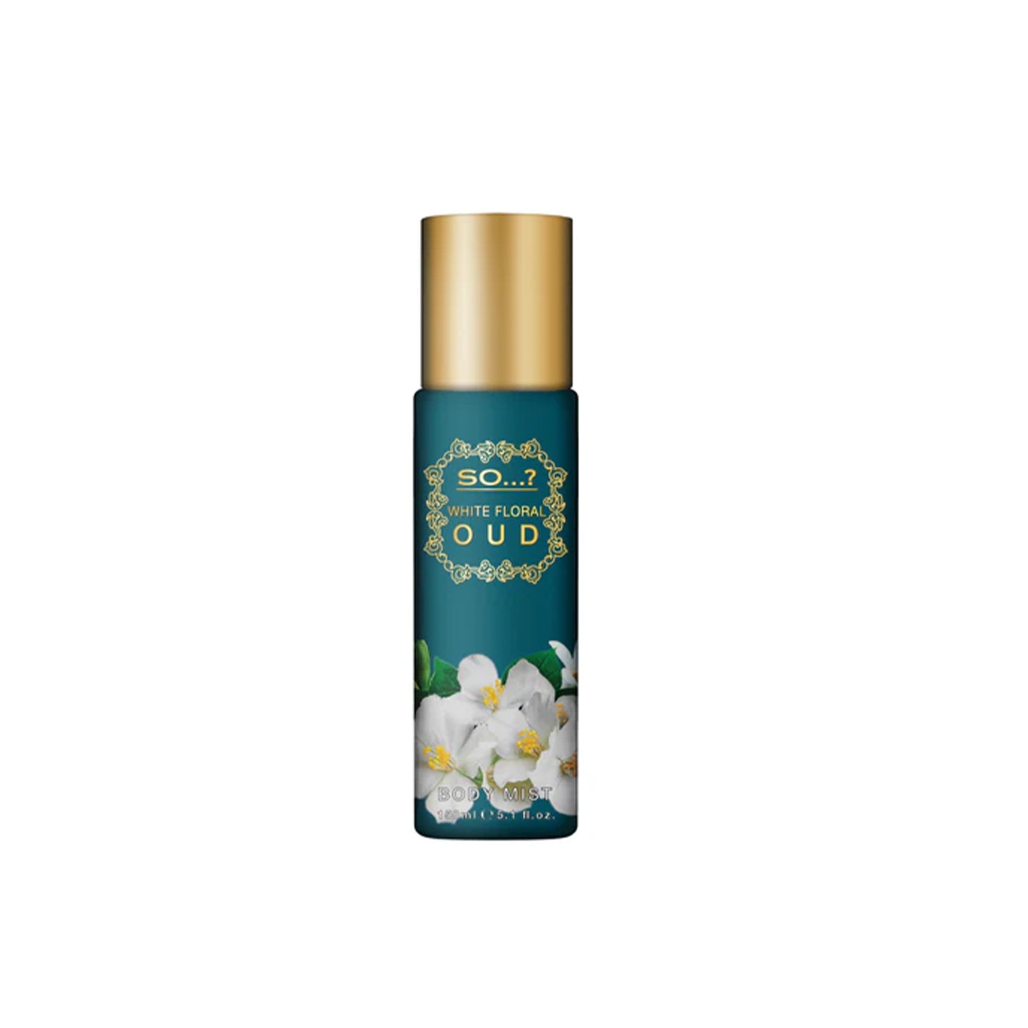 So...? White Floral Oud Body Mist 150ml Spray