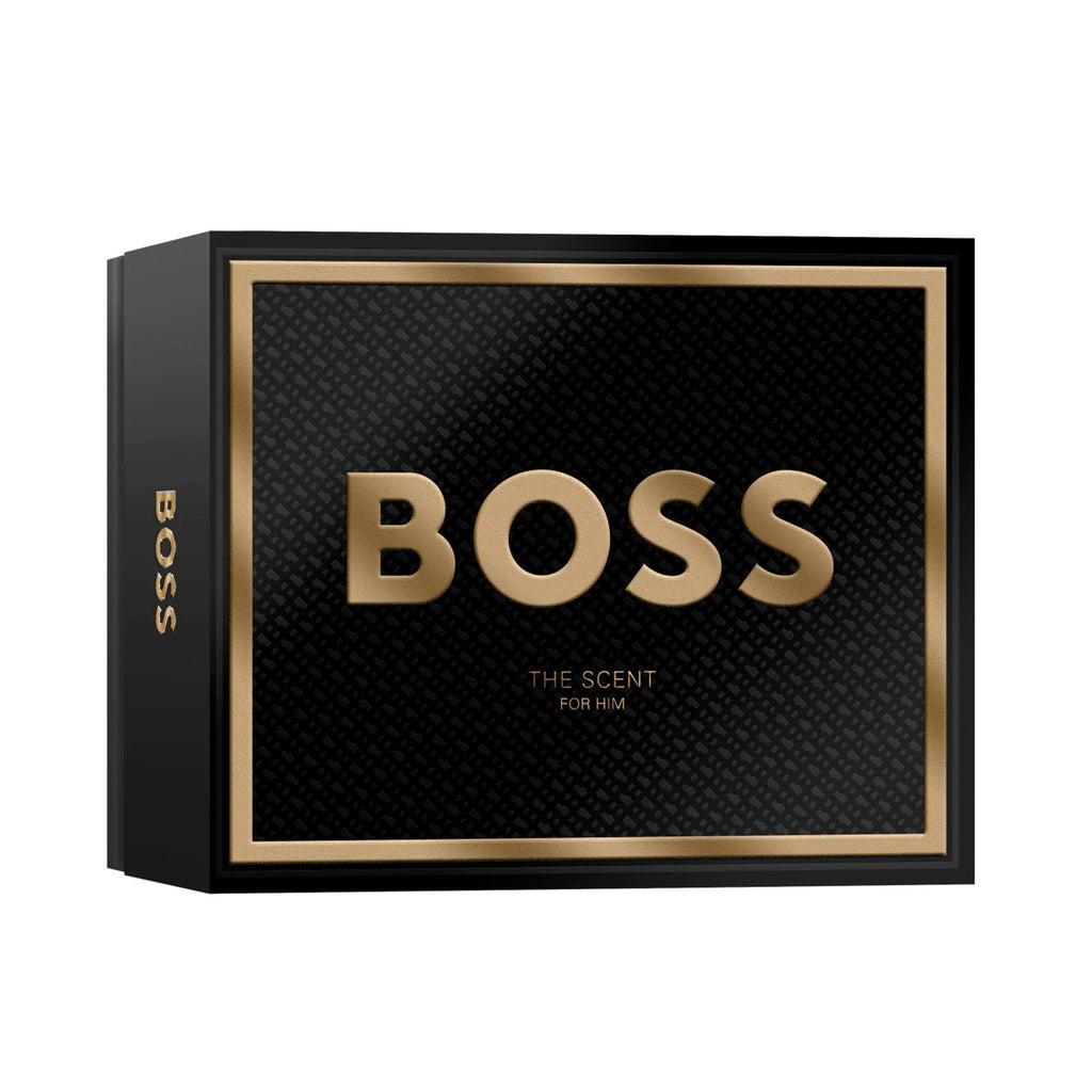 BOSS The Scent Eau De Toilette 100ml & Shower Gel 100ml & Deodorant 150ml Gift Set