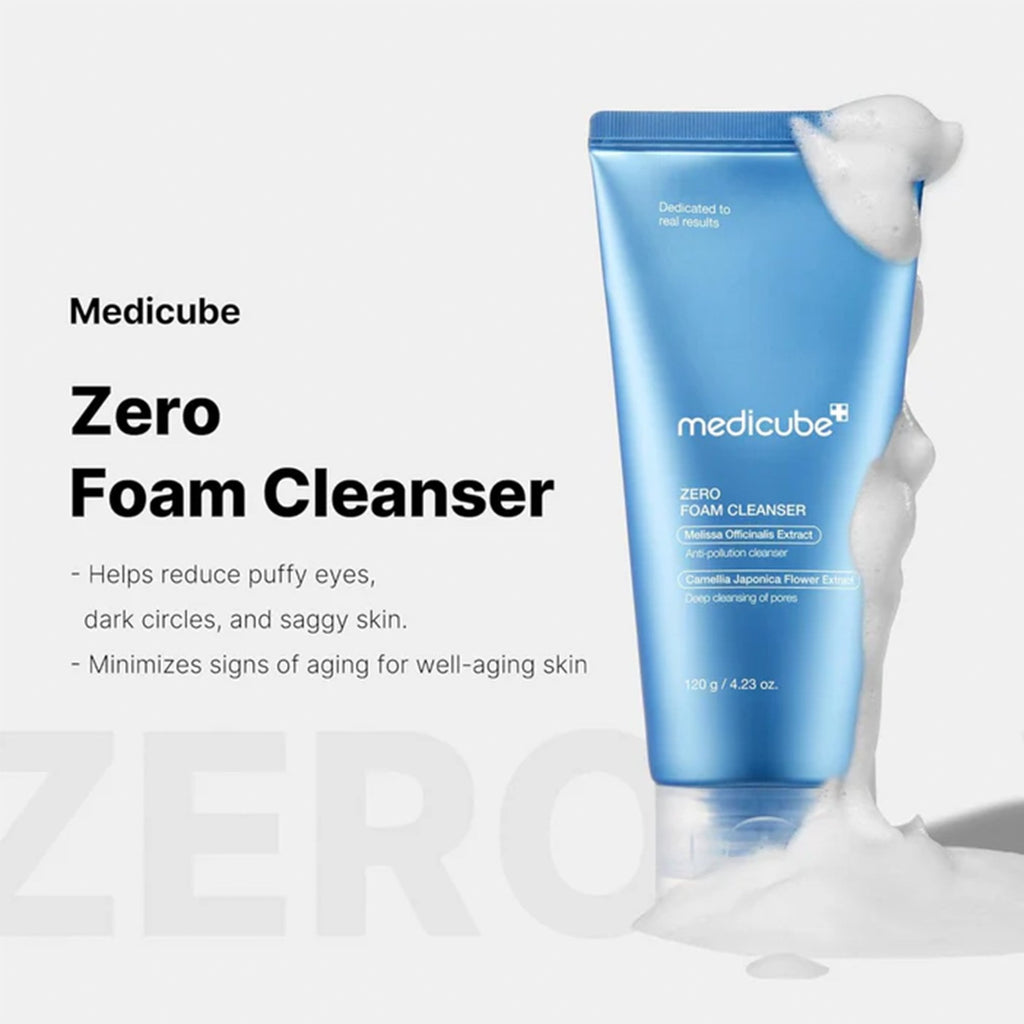 Medicube Zero Pore Foam Cleanser 120g Tube