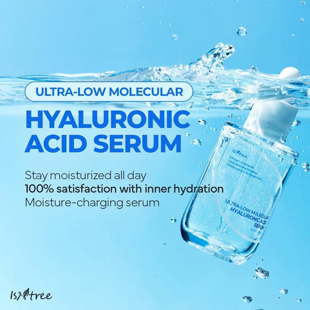 Isntree Ultra-Low Molecular Hyaluronic Acid Serum 50ml Pipette Bottle