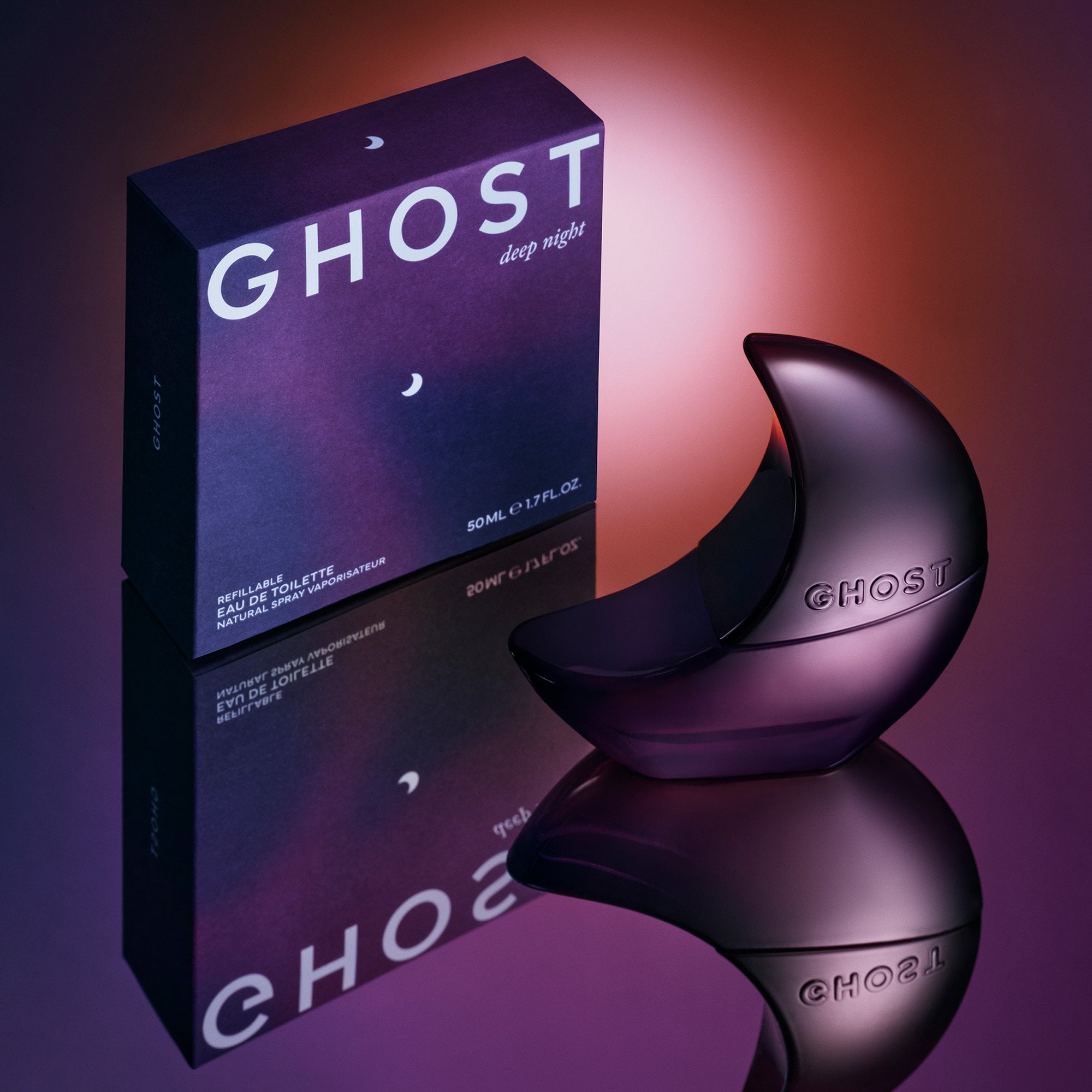 Ghost Deep Night Eau De Toilette 50ml Refillable Spray