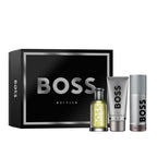 BOSS Bottled Eau De Toilette 100ml & Shower Gel 100ml & Deodorant Spray 150ml Gift Set