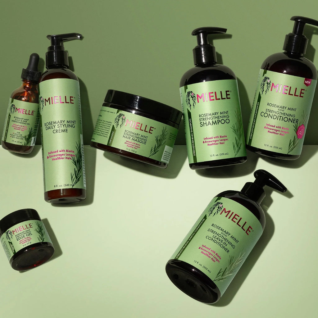 Mielle Rosemary Mint Strengthening Leave-In Conditioner 355ml Bottle