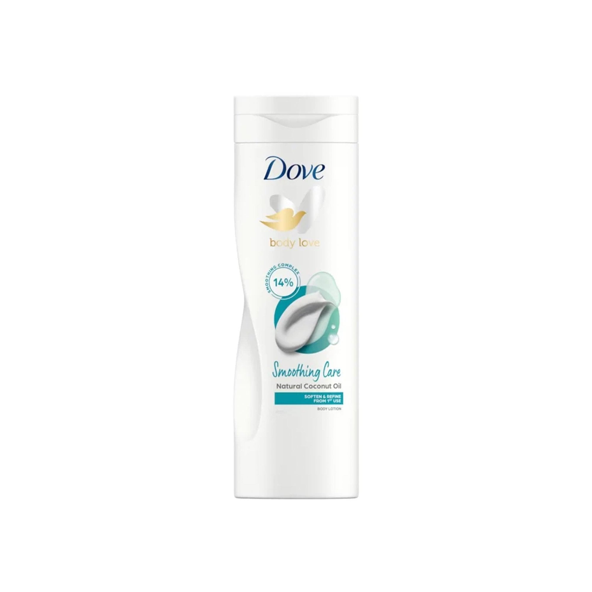 Dove Restoring Care Body Lotion For Dry Skin Coconut Oil & Almond Milk 200ml Bottle