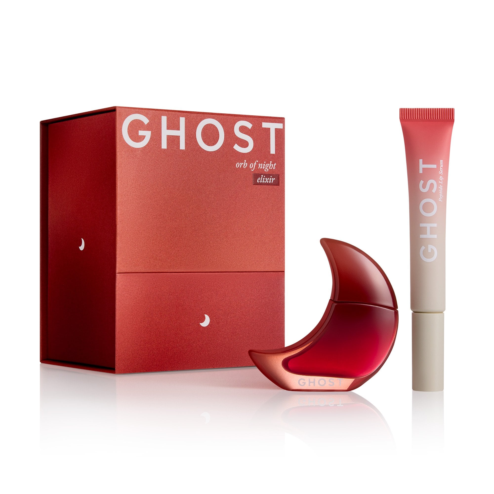 Ghost Orb Of Night Elixir Eau De Parfum 10ml & Lip Peptide Serum 12ml Gift Set