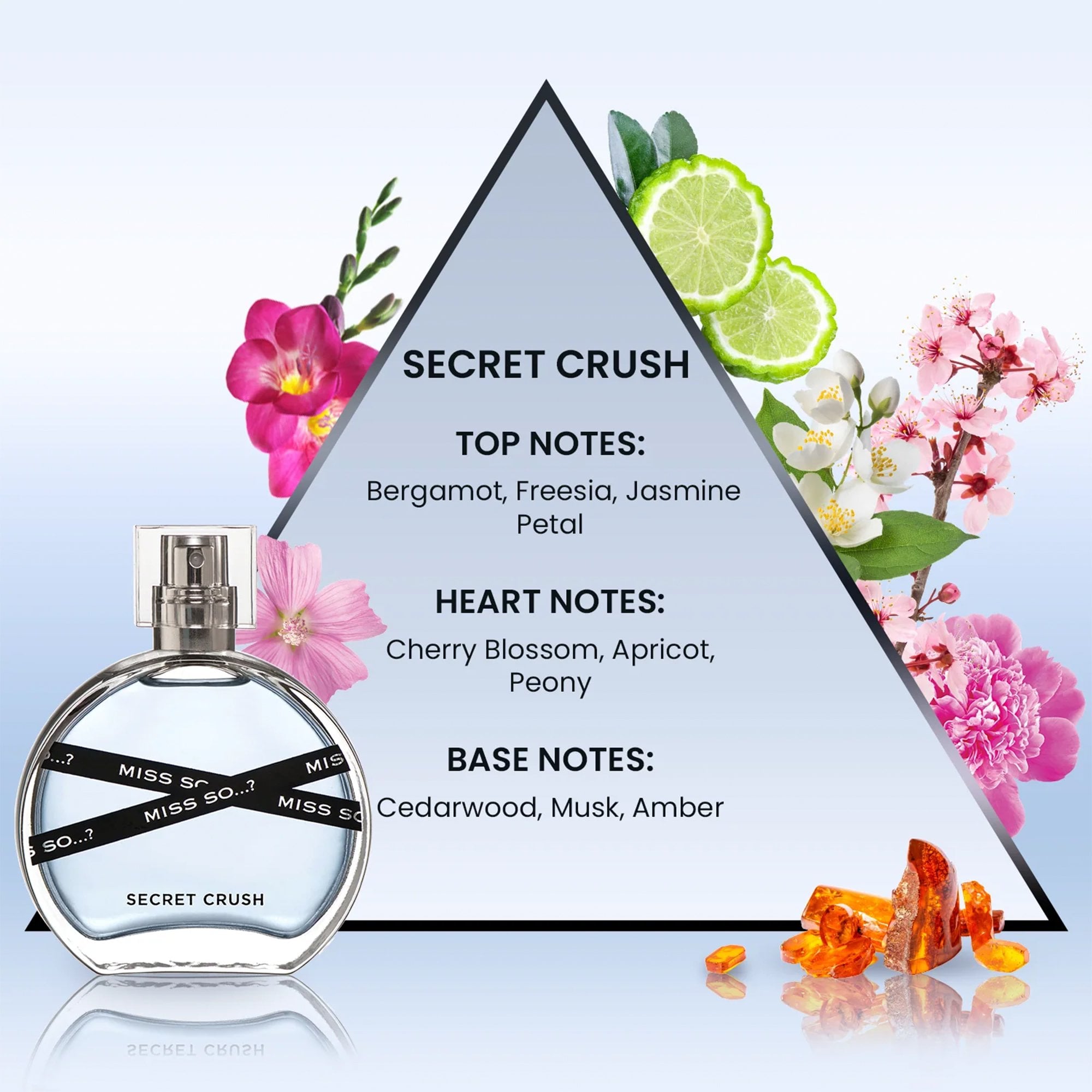 Miss SO...? Secret Crush Eau Fraiche 50ml Spray