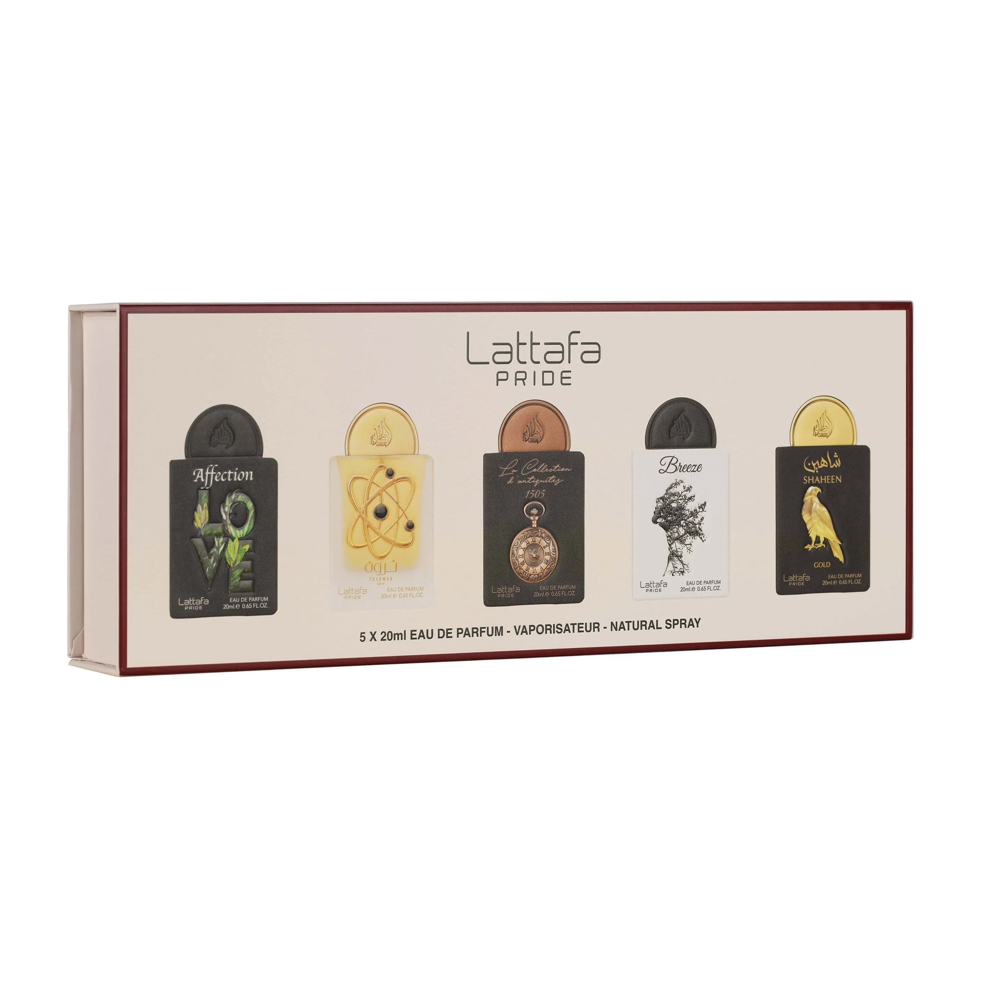 Lattafa Pride 01 Eau De Parfum 5pcs Gift Set