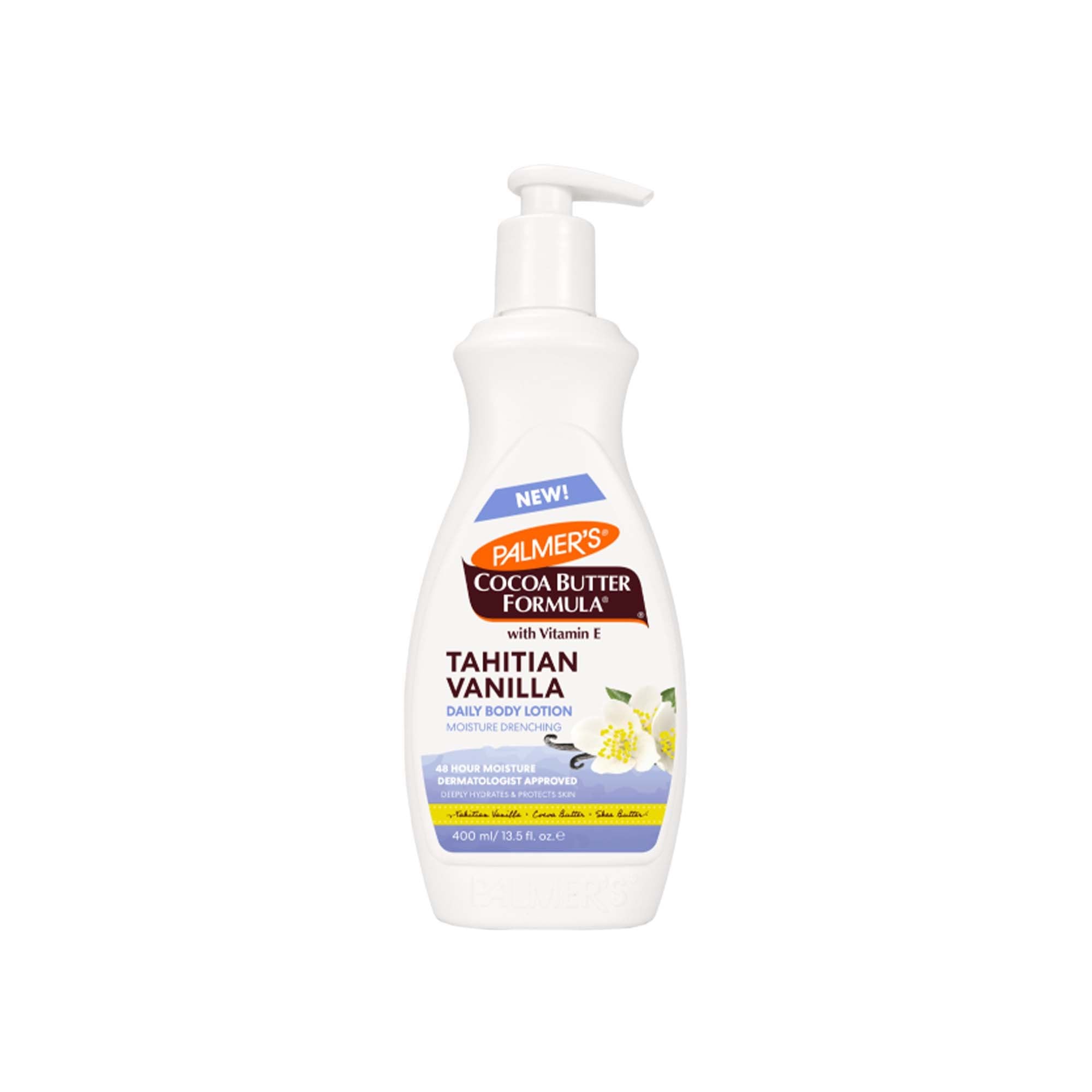 Palmer's Tahitian Vanilla Daily Body Lotion 400ml Pump