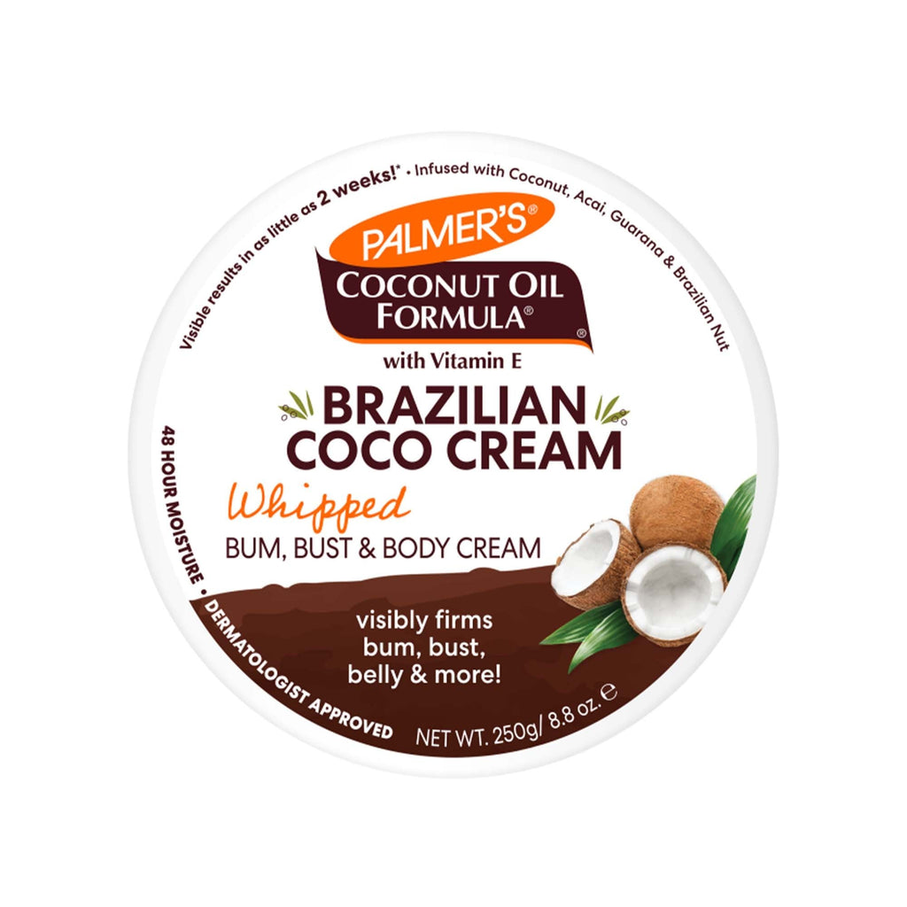 Palmer's Brazilian Coco Cream Bum, Bust & Body Cream 250g Jar