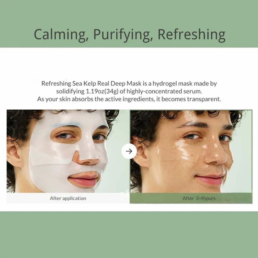 Biodance Refreshing Sea Kelp Sheet Face Mask 4pcs Sachets