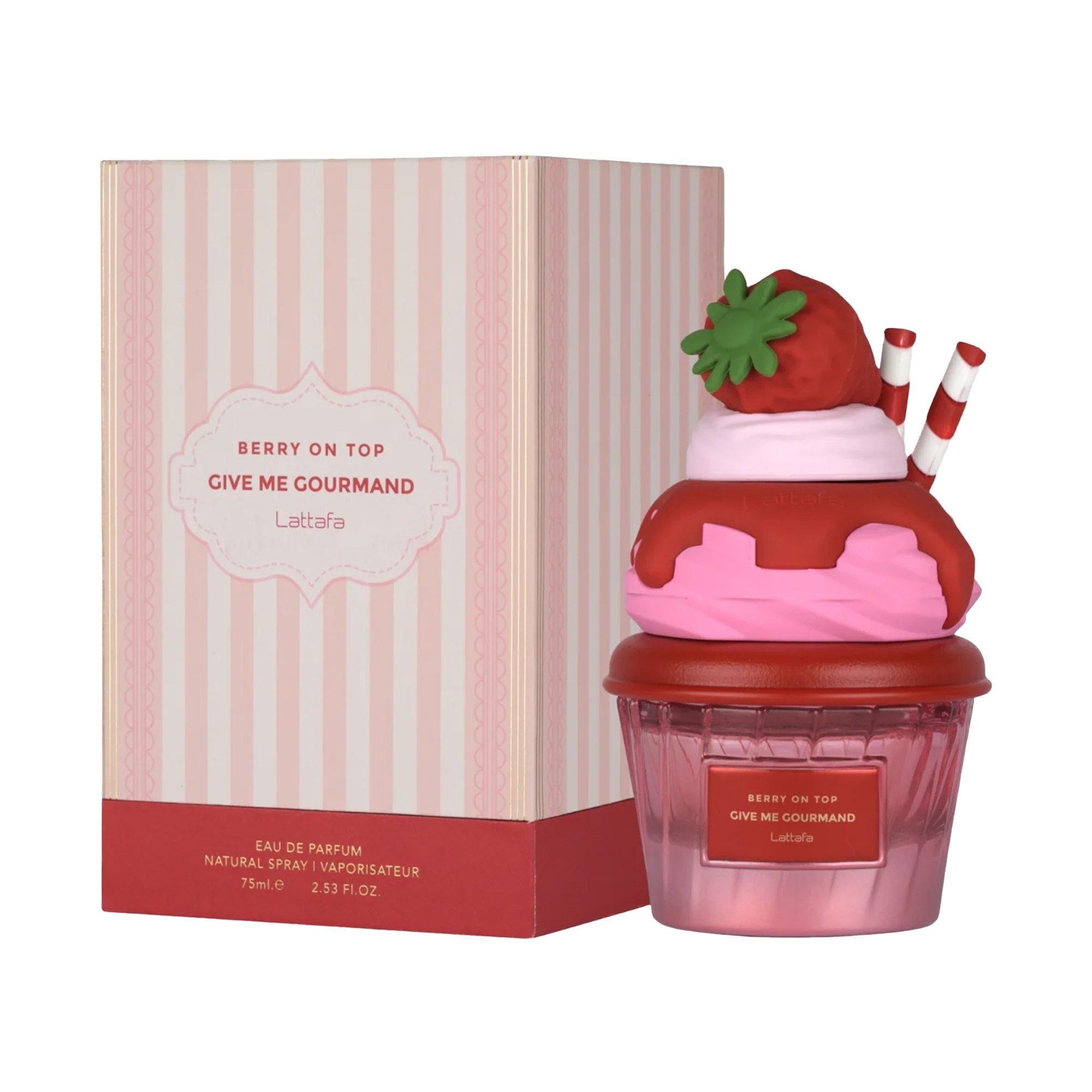 Lattafa Give Me Gourmand Berry On Top Eau De Parfum 75ml Spray