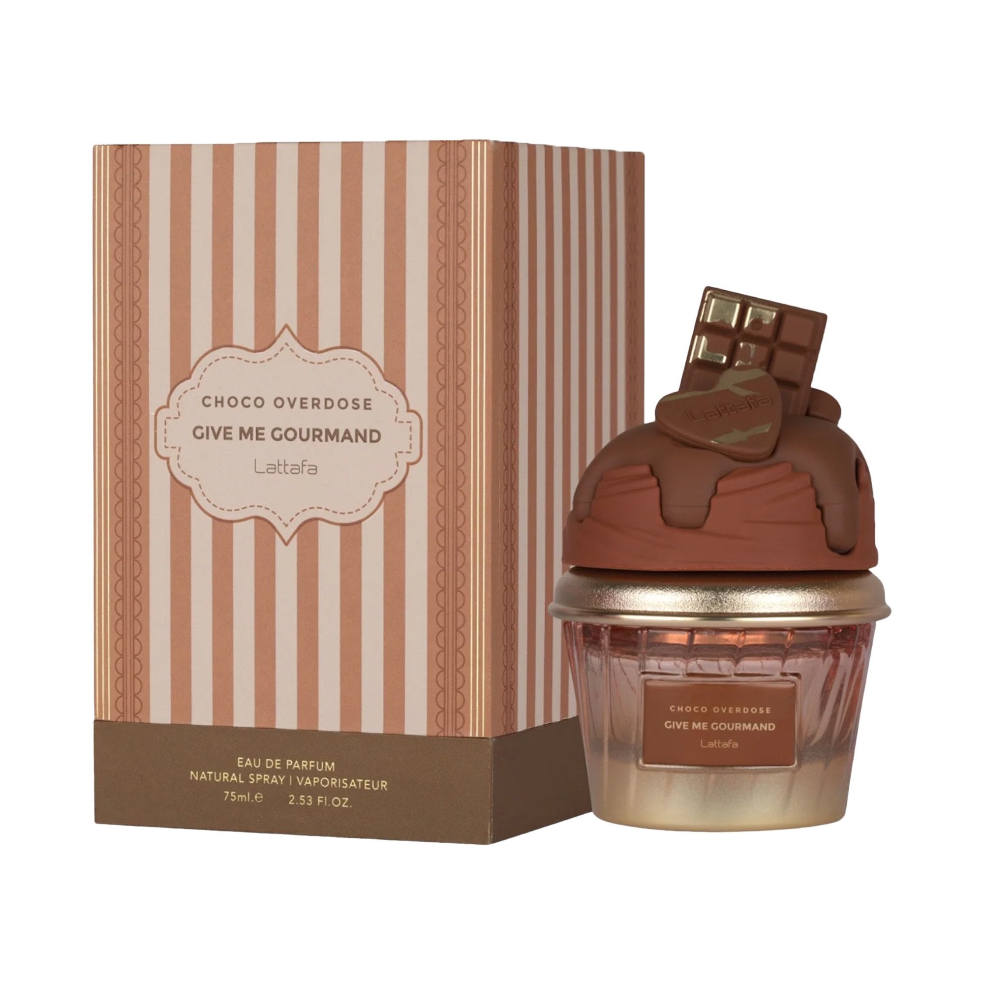 Lattafa Give Me Gourmand Choco Overdose Eau De Parfum 75ml Spray
