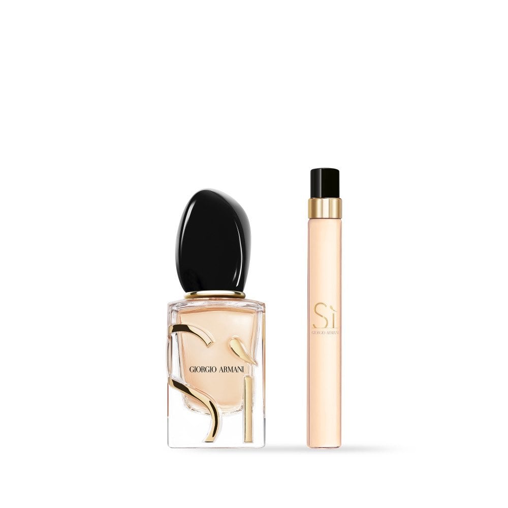 Giorgio Armani Si Eau De Parfum 30ml & Travel Spray 10ml Gift Set