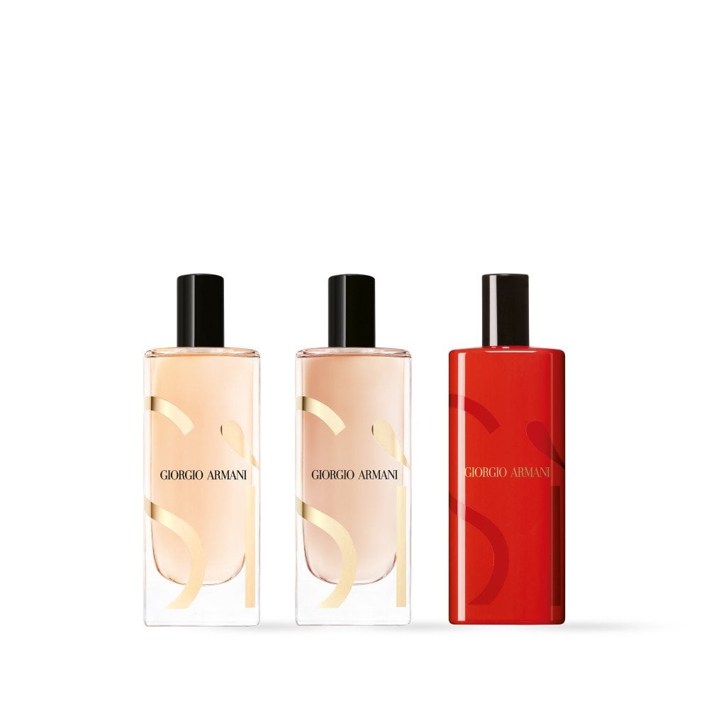 Giorgio Armani Si Eau De Parfum 15ml & Si Intense 15ml & Passione 15ml Gift Set
