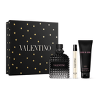Valentino Born in Roma Uomo Eau De Toilette 100ml & Travel Spray 10ml & Shower Gel 75ml Gift Set