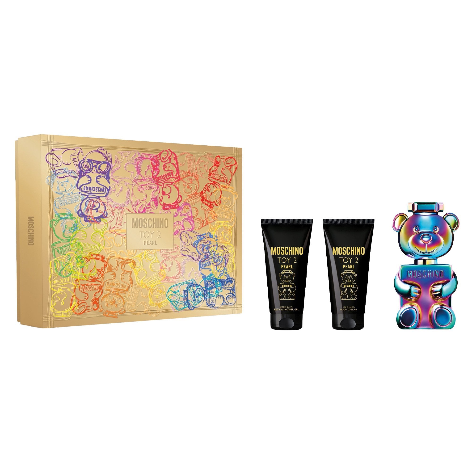 Moschino Toy 2 Pearl Eau De Parfum 50ml & Shower Gel 50ml & Body Lotion 50ml Gift Set