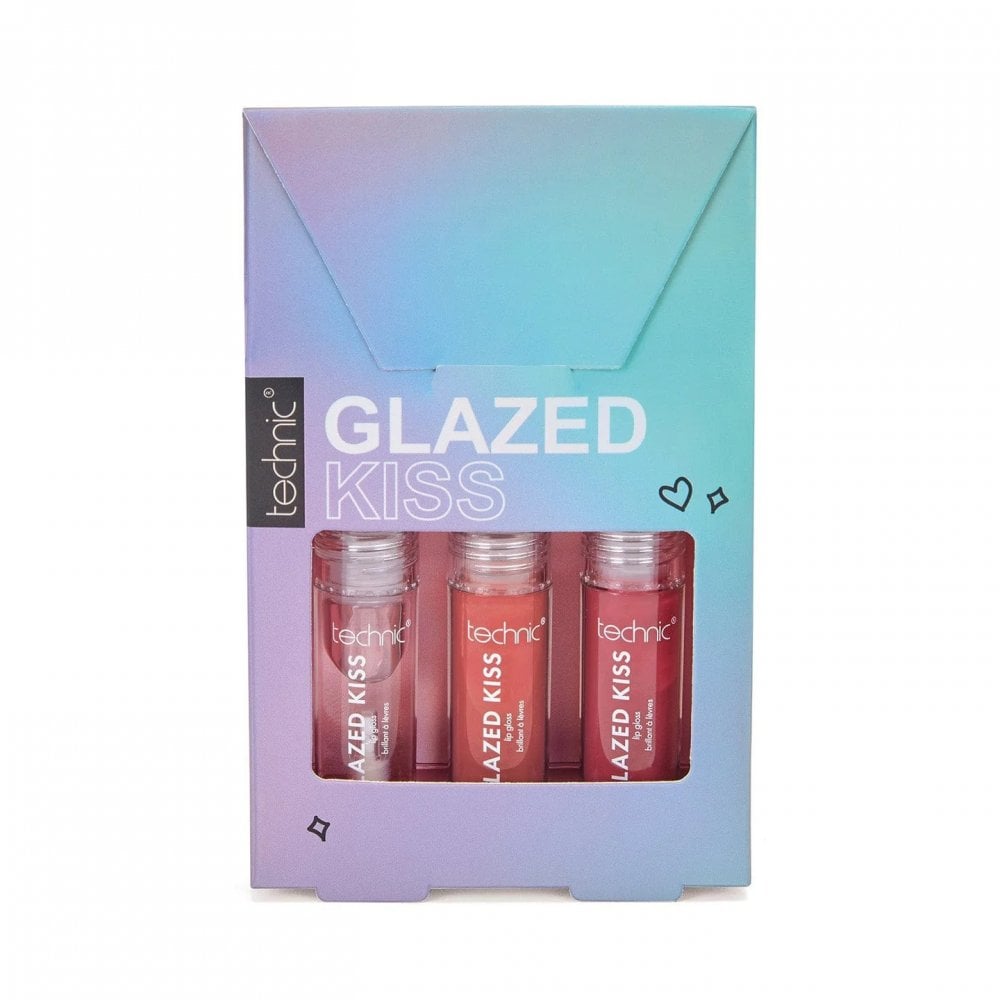 Technic Glazed Kiss Lip Gloss 3pcs Gift Set