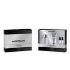 Montblanc Explorer Platinum Eau De Parfum 100ml & 2 x 7.5ml & Shower Gel 100ml Gift Set