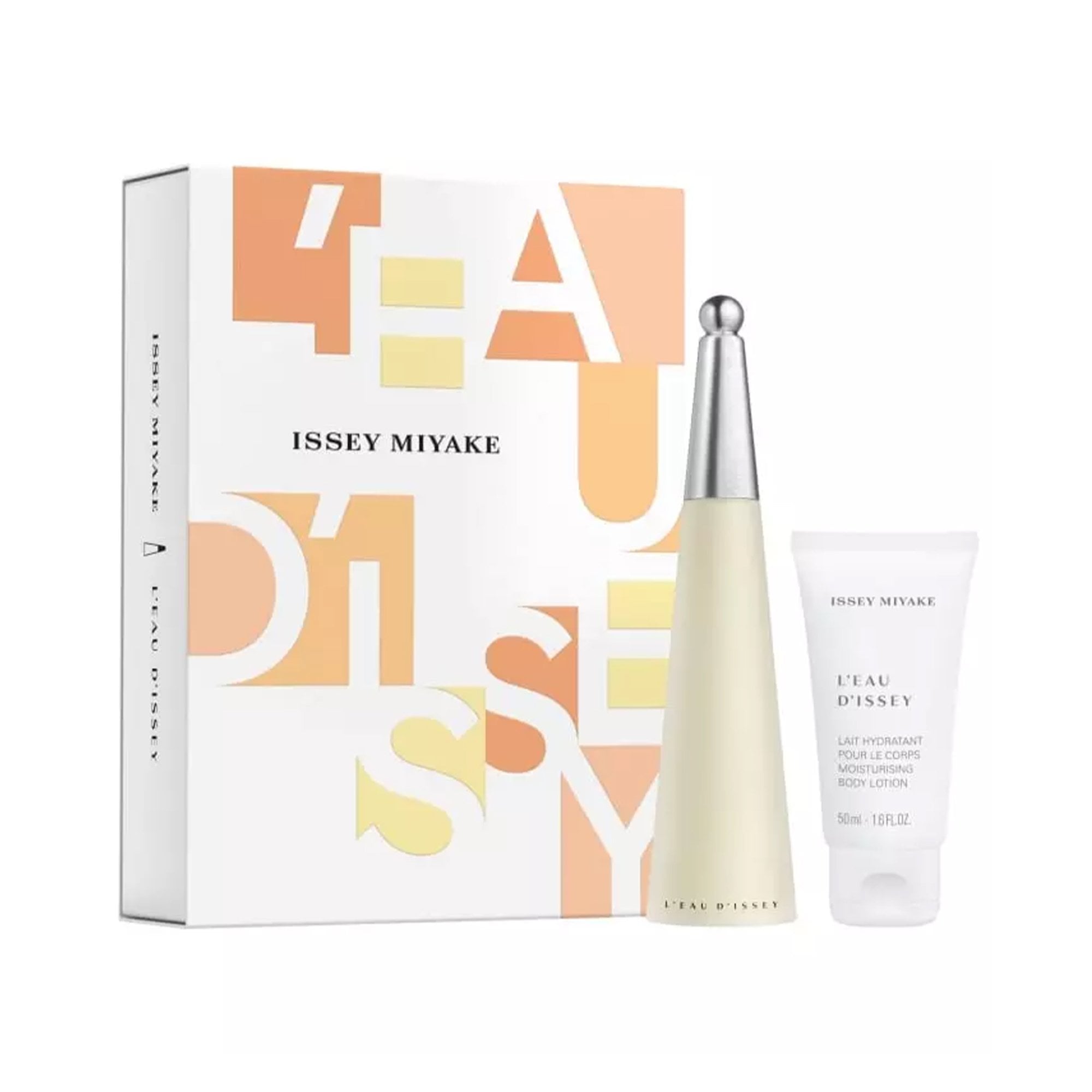 Issey Miyake L'eau D'issey Eau De Toilette 50ml & Body Lotion 50ml Gift Set