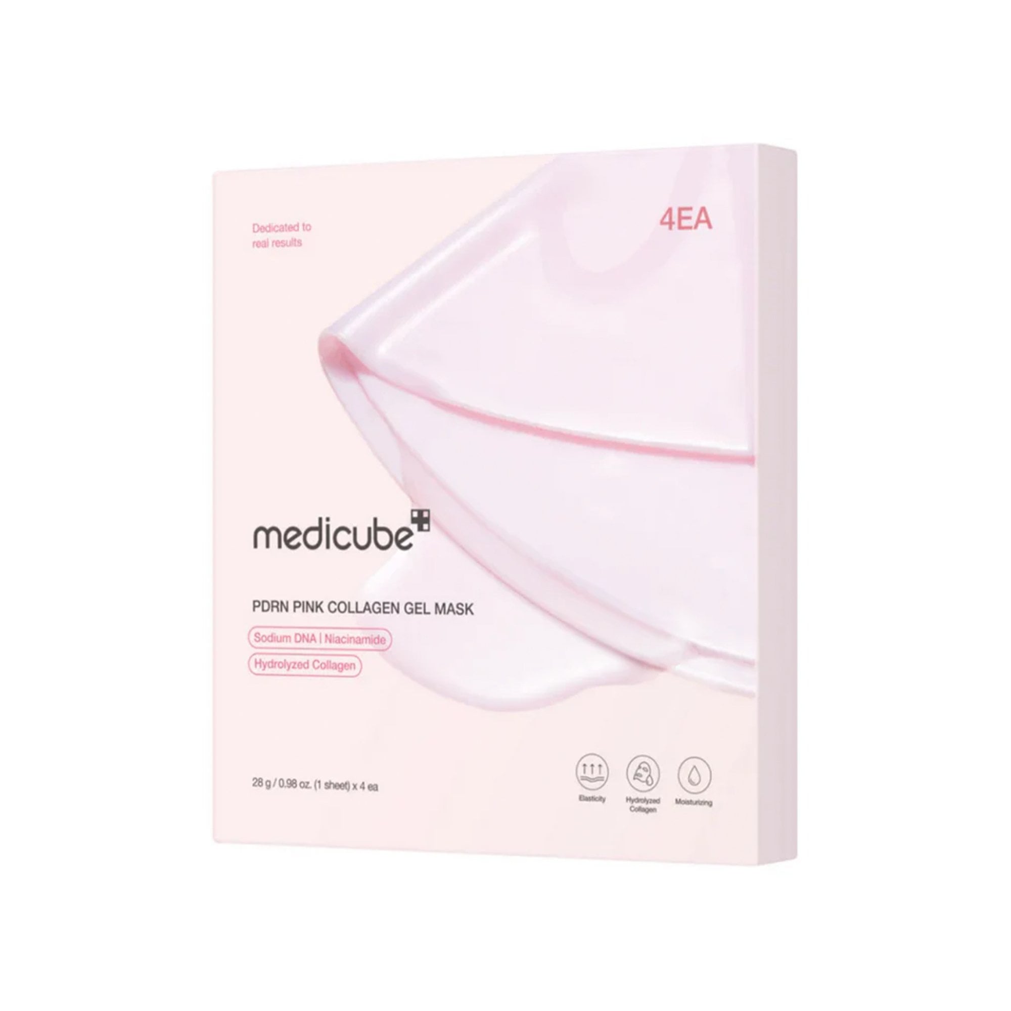 Medicube PDRN Pink Collagen Sheet Mask 4pcs Sachets