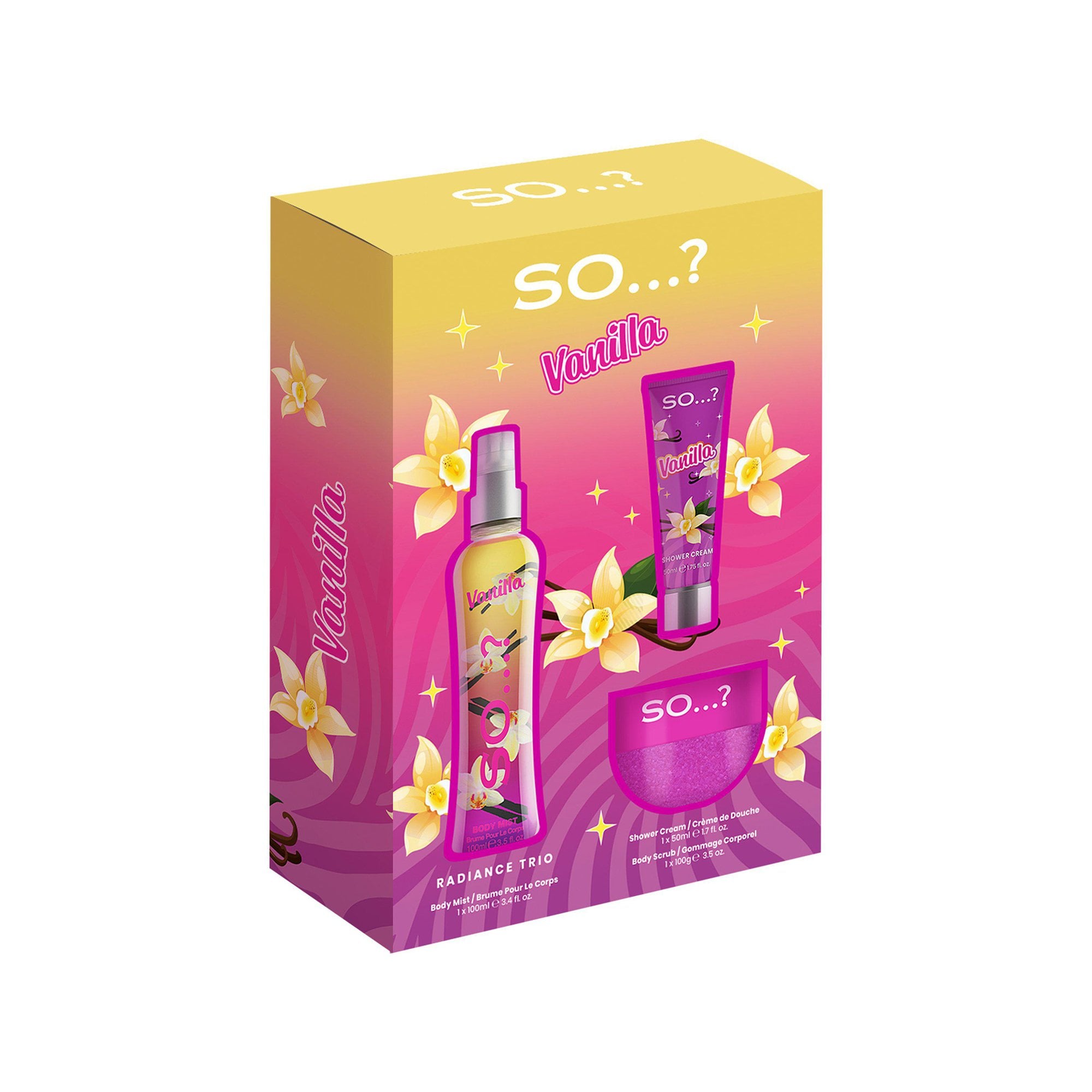 So...? Radiance Trio Vanilla 3pcs Gift Set