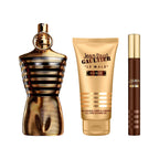 Jean Paul Gaultier Le Male Elixir Eau De Parfum 75ml & Travel Spray 10ml & Shower Gel Gift Set