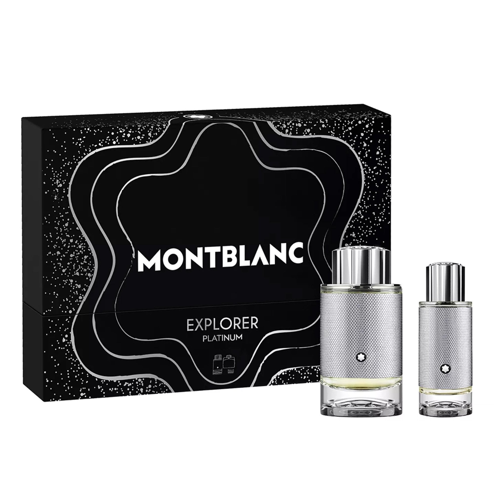 Montblanc Explorer Platinum Eau De Parfum 100ml & Eau De Parfum 30ml Gift Set