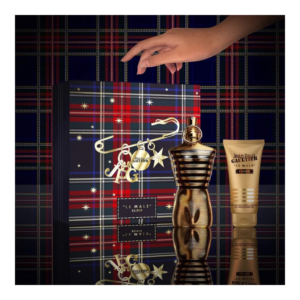 Jean Paul Gaultier Le Male Elixir Eau De Parfum 125ml & Shower Gel 75ml Gift Set